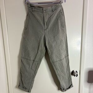 Old Navy Women’s Size Large Forest Green Utility Jogger Pants Gorpcore Cargo